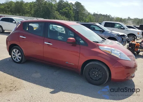 2015 Nissan Leaf S from USA, damaged, VIN 1N4AZ0CP3FC320784